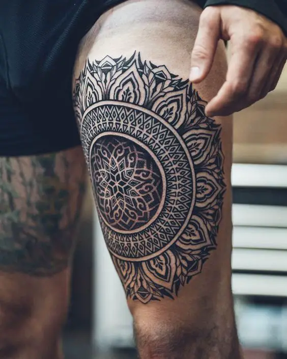 Mandala tetování tat-too.tv