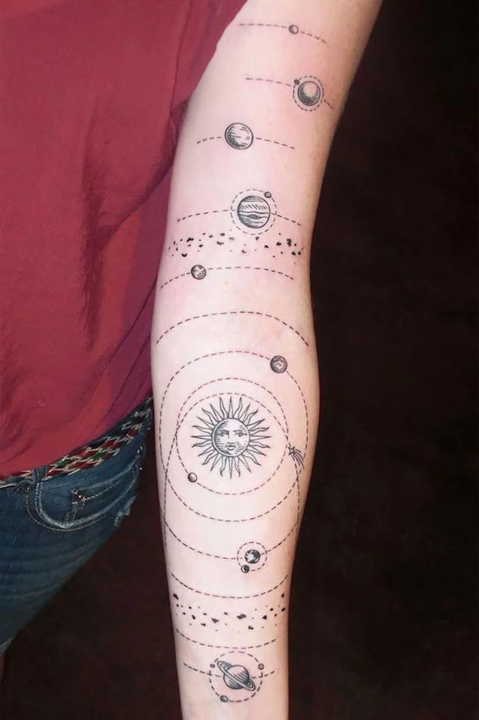 Galaxy tatueringar tat-too.tv