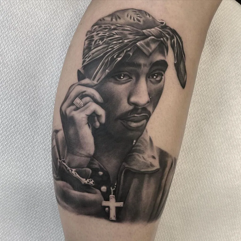 Tatuaj 2Pac tat-too.tv