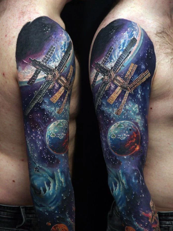 Galaxy tatueringar tat-too.tv