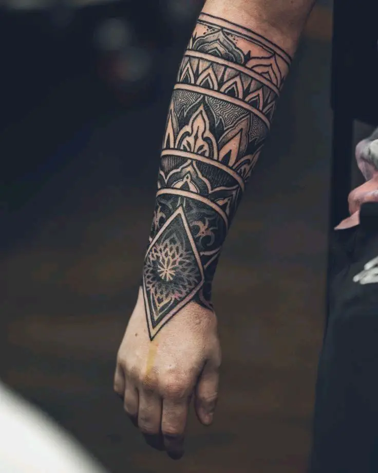 Mandala tetování tat-too.tv