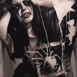 Tatuaj artistic Mihai Turuianu
