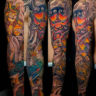 Tatuaj artistic Costi Azoitei Bucuresti
