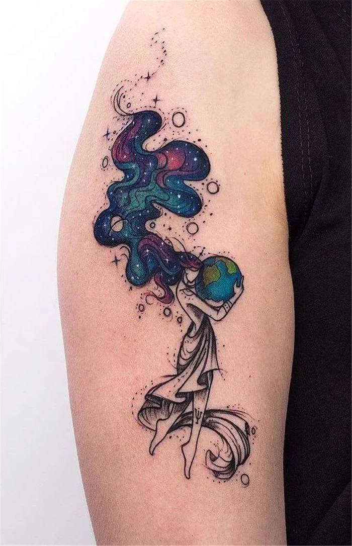 Galaxy tatueringar tat-too.tv