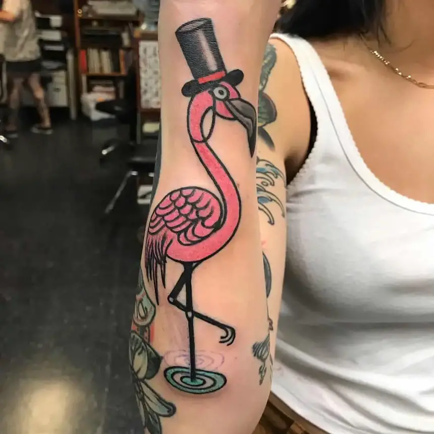 Tatuaggi di fenicotteri tat-too.tv