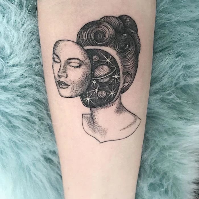 Galaxy tatueringar tat-too.tv