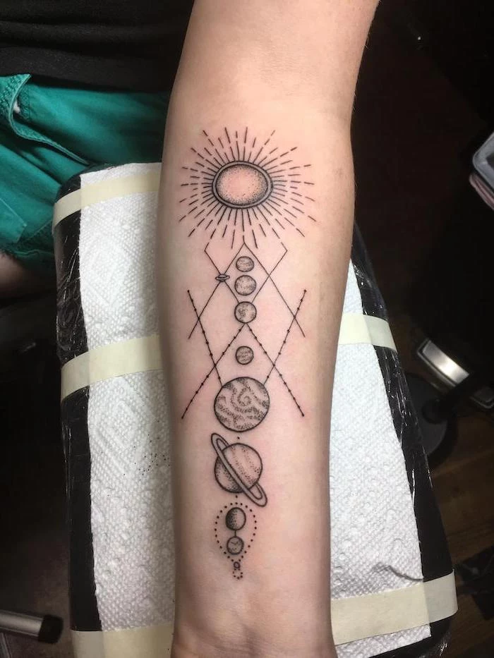 Galaxy tatueringar tat-too.tv