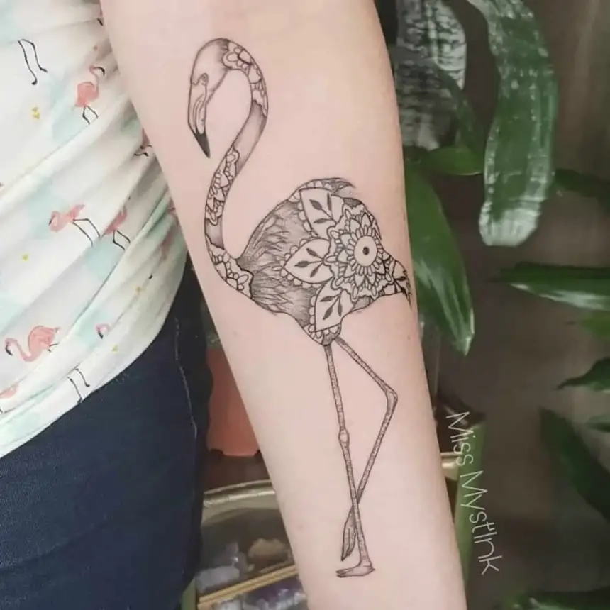 Tatuaggi di fenicotteri tat-too.tv