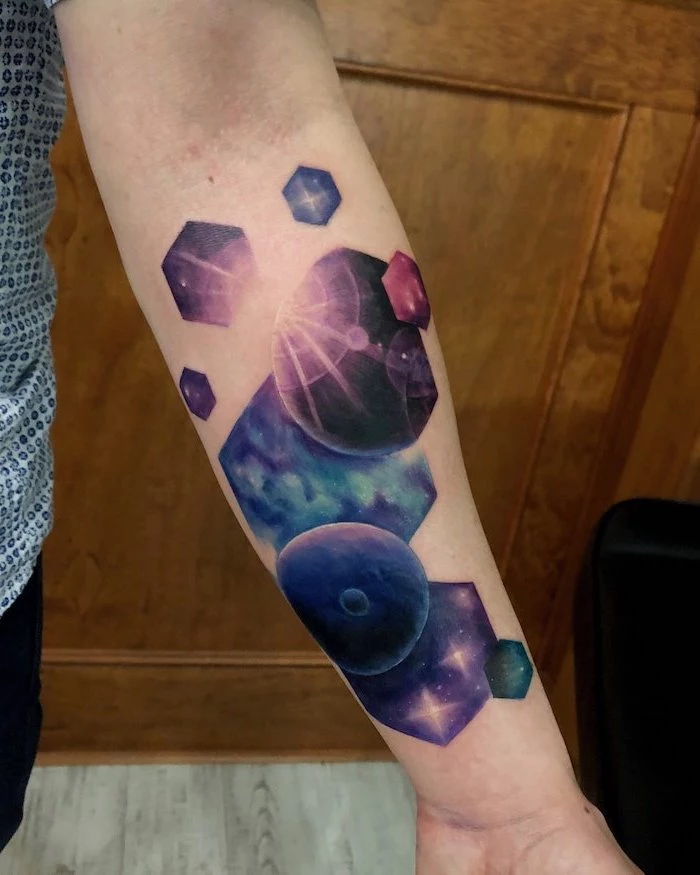Galaxy tatueringar tat-too.tv