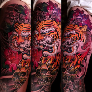 Tatuaj artistic Costi Azoitei Bucuresti