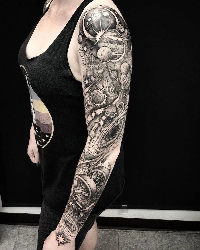 Galaxy tatueringar tat-too.tv