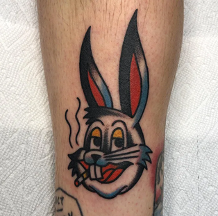 Bugs Bunny Tattoo tat-too.tv