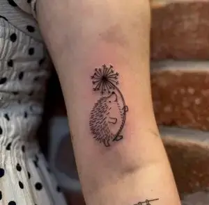Tatuaje de erizo tat-too.tv