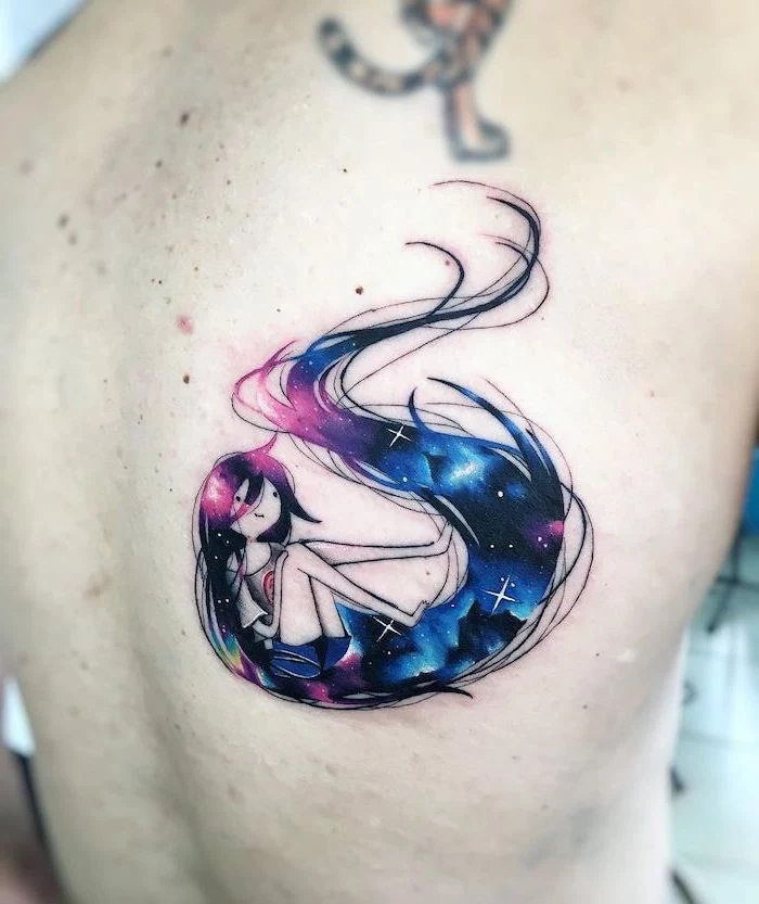 Galaxy tatueringar tat-too.tv