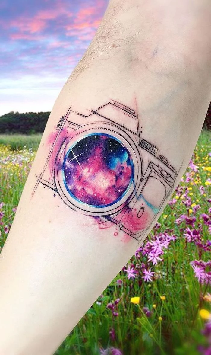 Galaxy tatueringar tat-too.tv