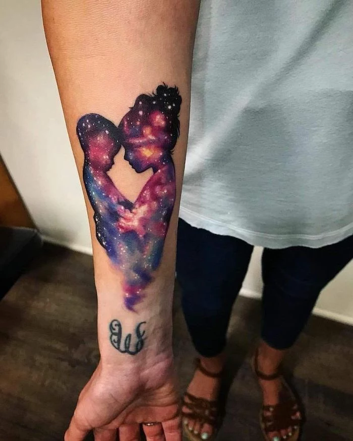 Galaxy tatueringar tat-too.tv