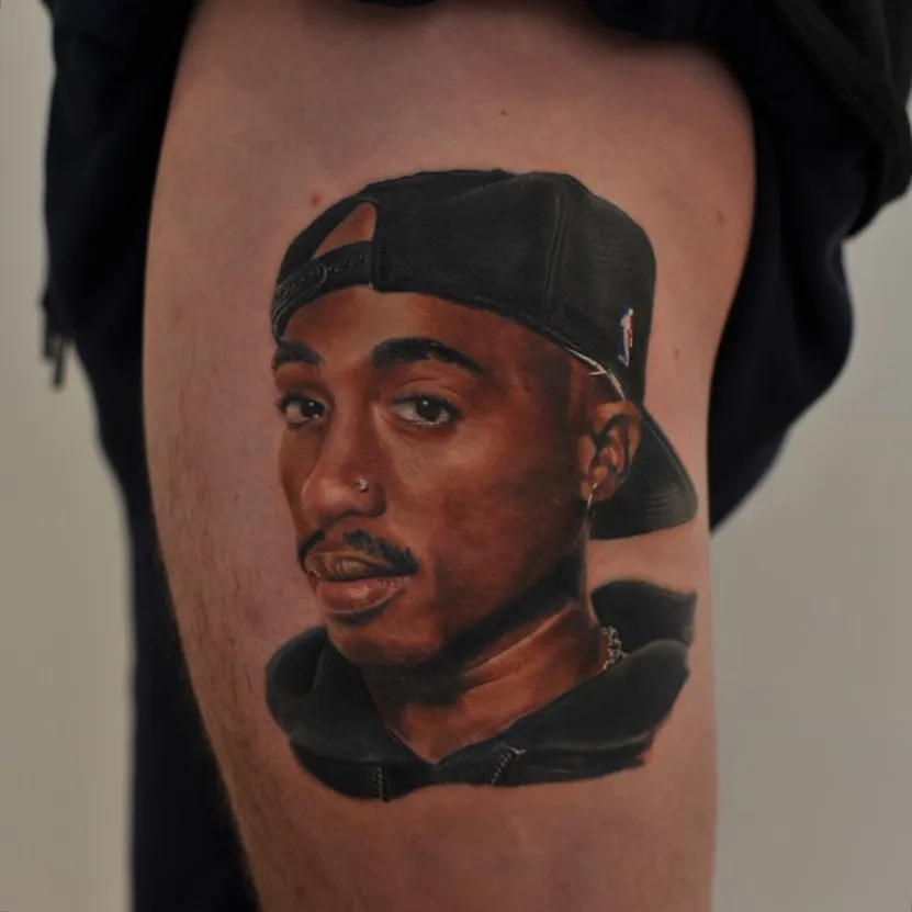 Tatuaj 2Pac tat-too.tv