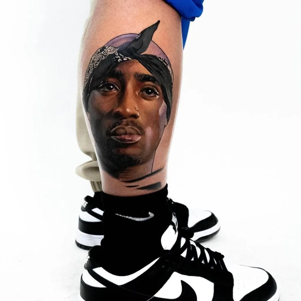 Tatuaj 2Pac tat-too.tv
