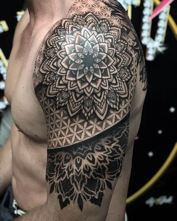 Mandala tetování tat-too.tv