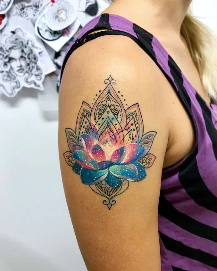 Galaxy tatueringar tat-too.tv