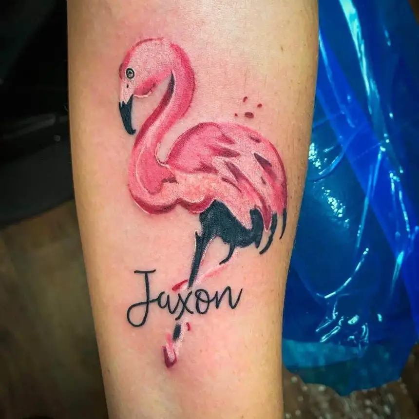 Tatuaggi di fenicotteri tat-too.tv