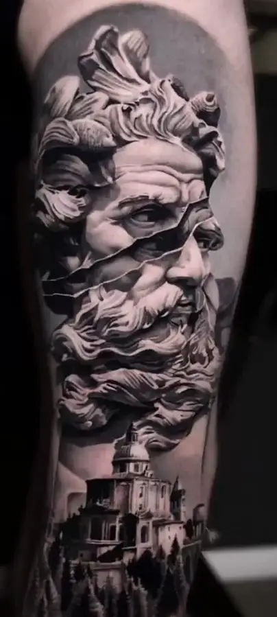 Tatuaj zeus tat-too.tv