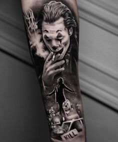 Tatouage Joker tat-too.tv
