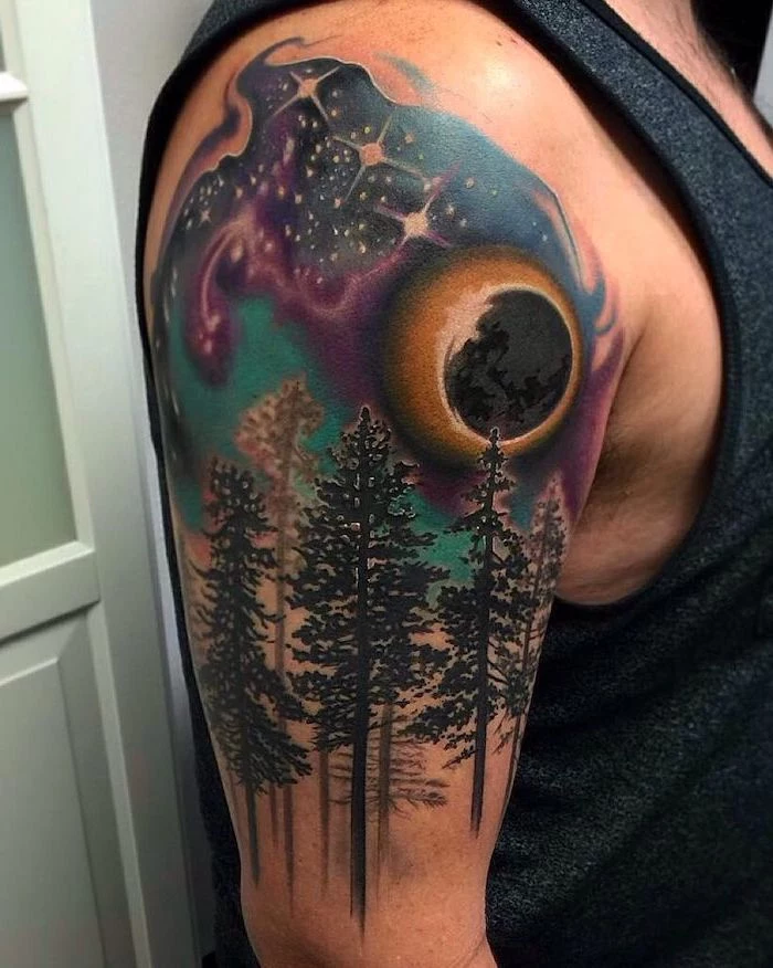 Galaxy tatueringar tat-too.tv