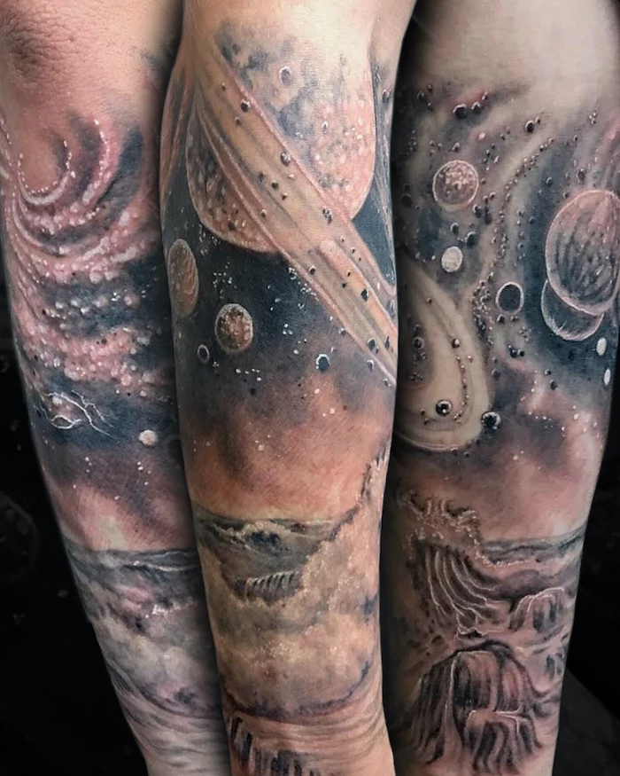 Galaxy tatueringar tat-too.tv