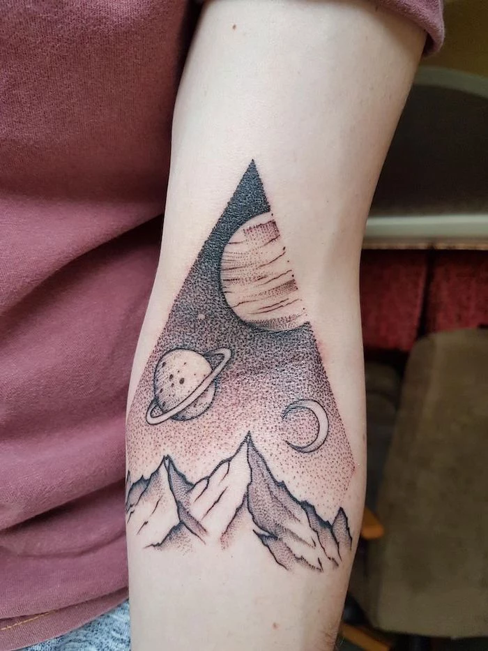 Galaxy tatueringar tat-too.tv