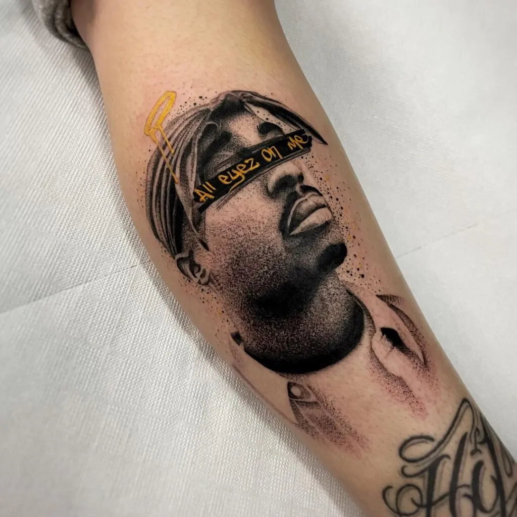 Tatuaj 2Pac tat-too.tv