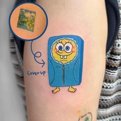 Das SpongeBob-Tattoo tat-too.tv