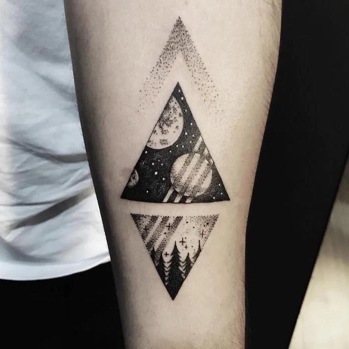Galaxy tatueringar tat-too.tv