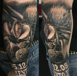 Gabriel - Spiral Tattoo tat-too.tv