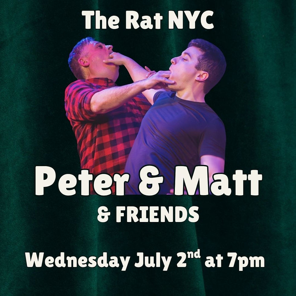 🤣✨ PETER & MATT & FRIENDS 🎤🎭