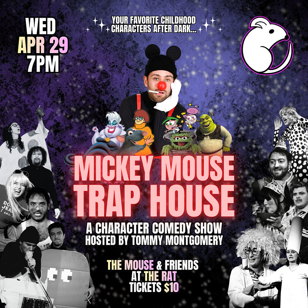 π π MICKEY MOUSE TRAPHOUSE β A CHARACTER COMEDY SHOW π π