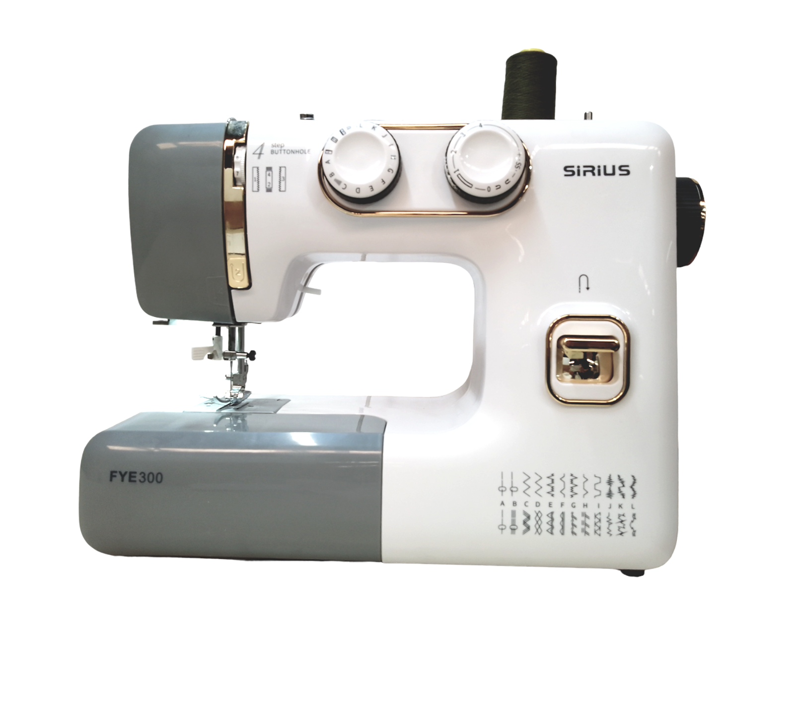 Máquina de coser SIRIUS casera FY300