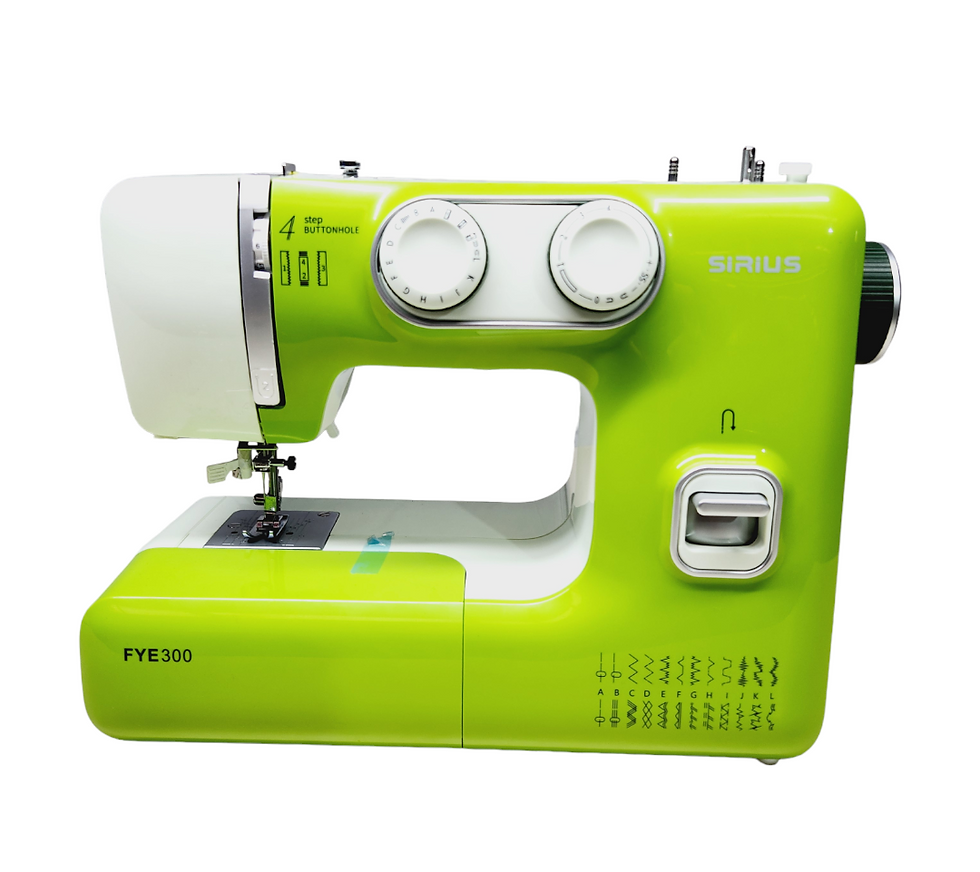 Miniatura: Máquina de coser SIRIUS casera FY300