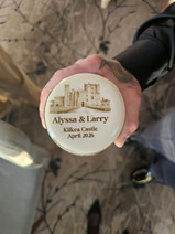 They were printing this on top of the Guinness!