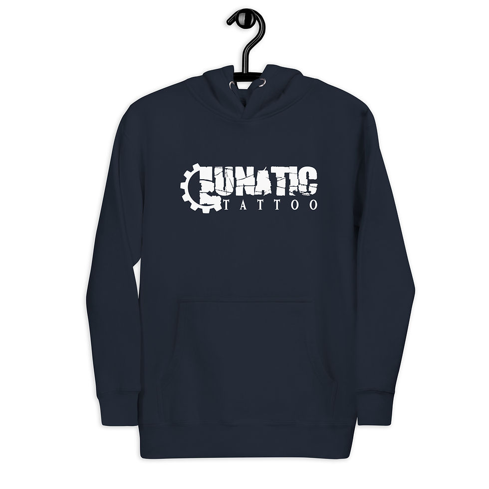Thumbnail: Lunatic Tattoo Unisex Hoodie