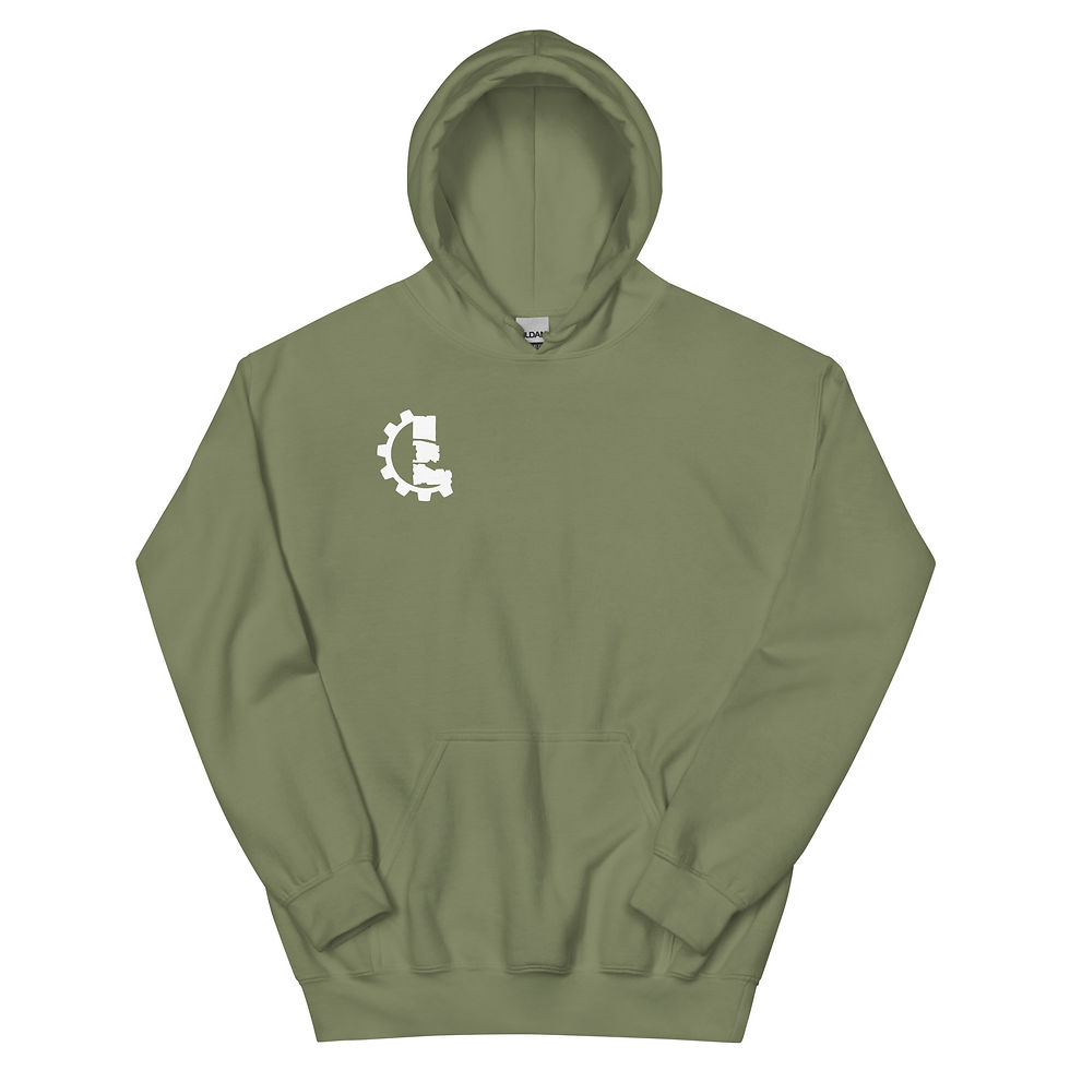 Thumbnail: Lunatic LGear/Gas Mask Unisex Hoodie