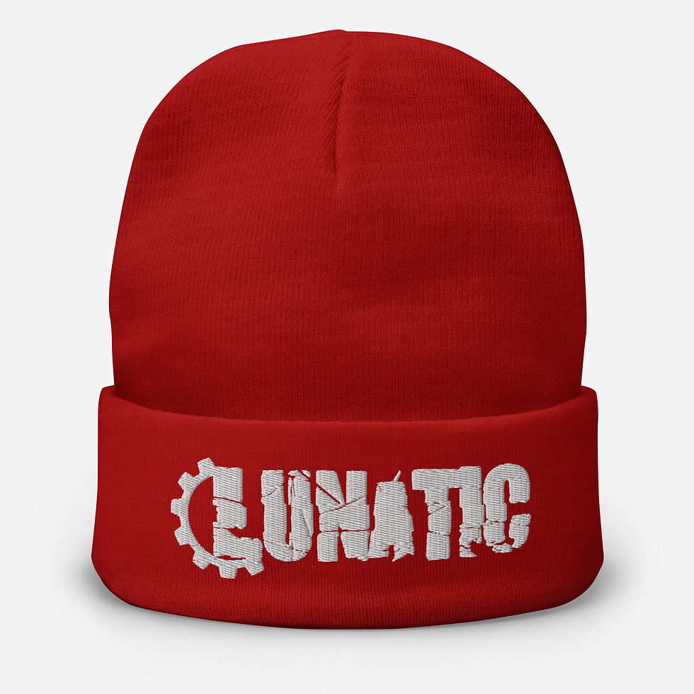 Thumbnail: Lunatic Embroidered Beanie