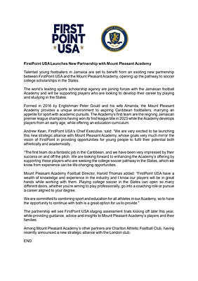 New Partnership Alert