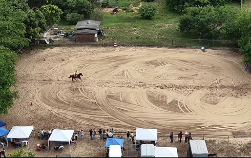 thumbnail_IMG_1337.jpg Pista de carreras de barriles(barrel racing) Echo Ranch. Pista en arena en Cabo Rojo, Puerto Rico.
