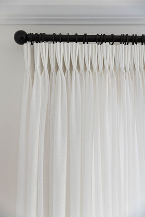 White BEdroom, Cottage Interior Design with white and blue, cottage chic style, by Simply White Interiors