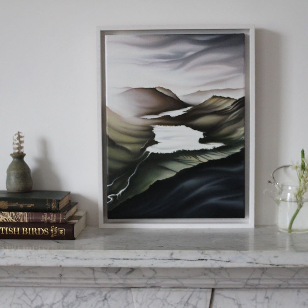 Thumbnail: 'Seasons Change, Buttermere' Oil Painting