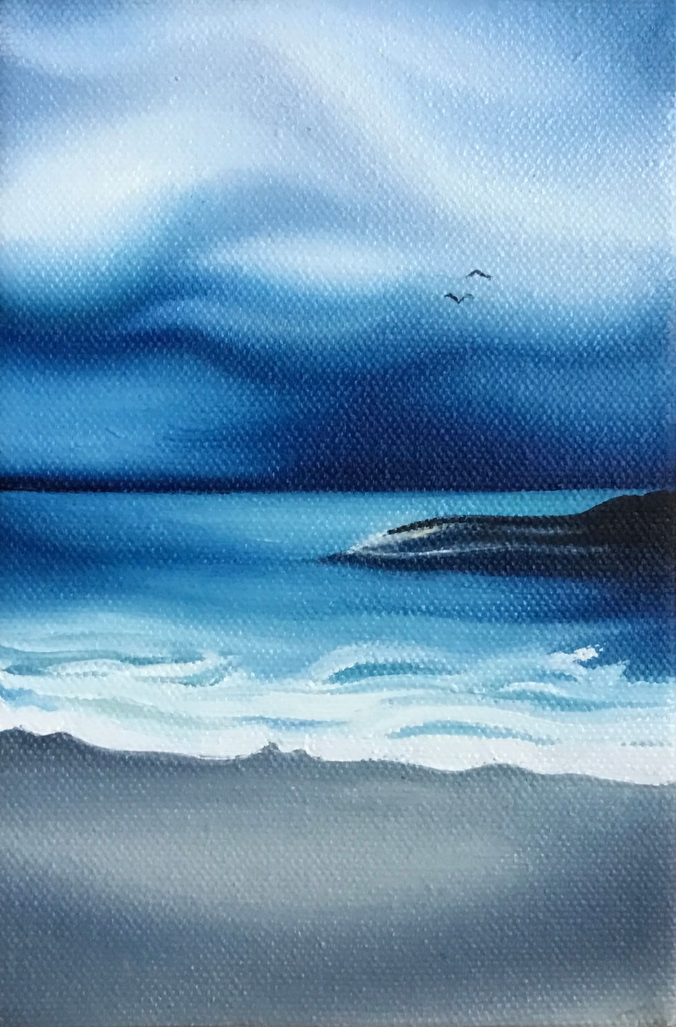 Thumbnail: 'Langamull Mini, Mull' Oil Painting
