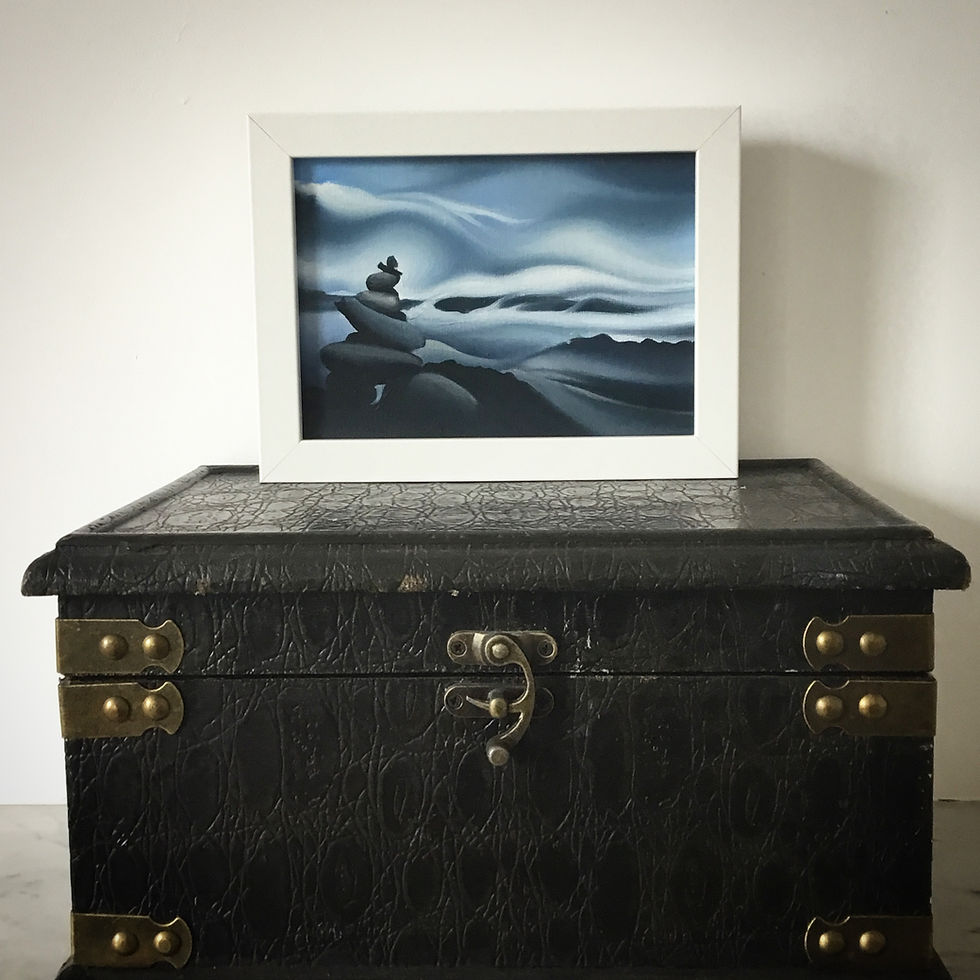 Thumbnail: 'Magical Summit, Blea Rigg' Oil Painting