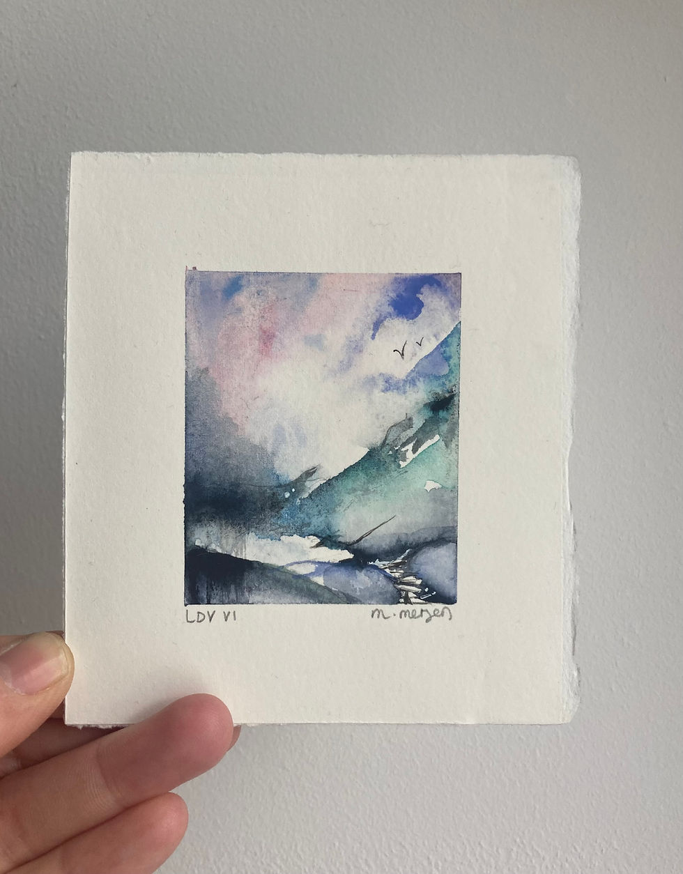 Thumbnail: Mini Watercolours (Lake District Violet Collection)