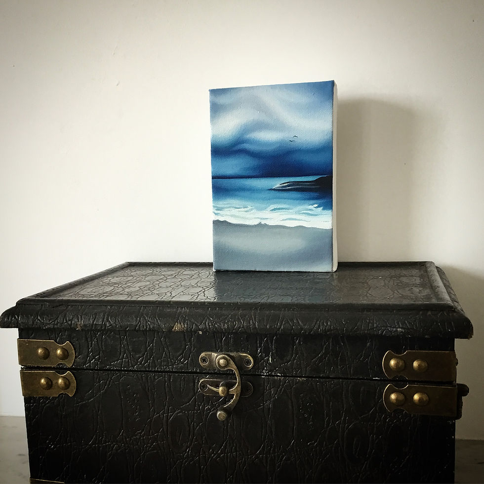Thumbnail: 'Langamull Mini, Mull' Oil Painting